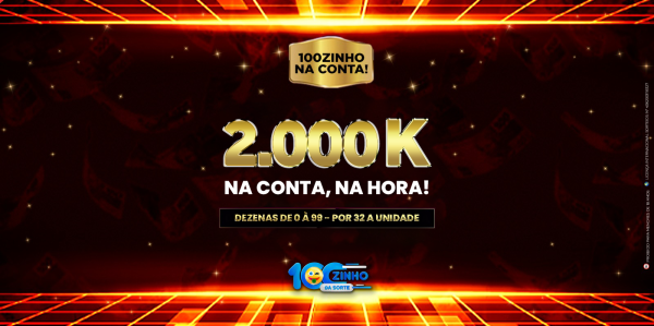 R$ 2.000,00 na conta!!  1º prêmio. 599º EDIÇÃO  13/05 - FEDERAL  20h.