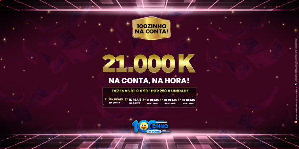 R$ 21.000,00 na conta!!  1º ao 5º prêmio. 1.386º edição - 13/05 - FEDERAL  20h