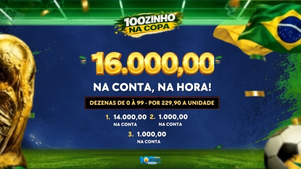 R$ 16.000,00 na conta!!  1º ao 3º prêmio. 1.448º edição - 14/07 - PTN  18:30h